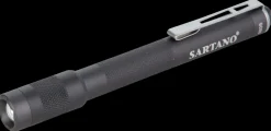 Sartano Minilygte med clips| Pandelamper Og Lommelygter