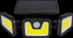 Sartano Solcellelampe tredelt med sensor| Solcellelamper