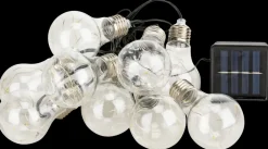 Sartano Solcellelyskæde 10 pærer| Solcellelamper