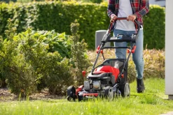 Scheppach benzinplæneklipper med el-start| Plæneklippere