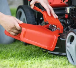 Scheppach benzinplæneklipper med el-start| Plæneklippere