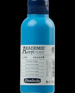 Schmincke Akrylfarve 250 ml Primary blue cyan| Akrylmaling