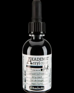 Schmincke Akryl Ink 50 ml - lampesort| Akrylmaling