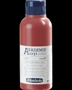 Schmincke Akrylfarve 250 ml Cadium red hue dark| Akrylmaling