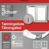 Schuster Tætningsliste O 7 x 9 mm 6 m| Fugebånd Og Tætningslister
