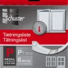 Schuster Tætningsliste P 5,5 x 9 mm 6 m| Fugebånd Og Tætningslister