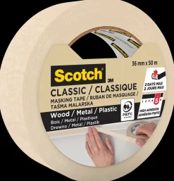 3M Scotch® Afdækningstape 50 meter x 36 mm| Tape