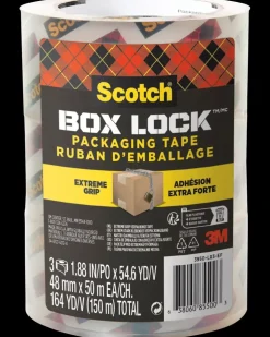 Scotch ® Box Lock™ Emballagetape 48 mm x 50 meter 3-pak| Tape