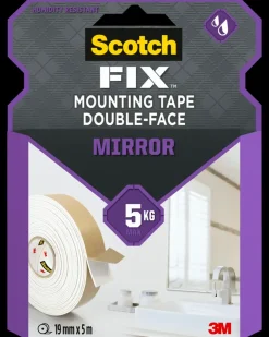 Scotch -FIX™ Dobbeltklæbende Spejl 19 mm x 5 meter| Tape