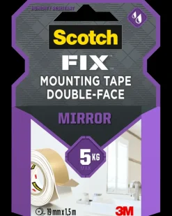 Scotch -FIX™ Dobbeltklæbende Spejl 19 mm x 1,5 meter| Tape