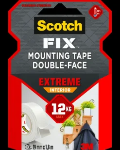 Scotch -FIX™ Dobbeltklæbende Ekstrem INDE 19 mm x 1,8 meter| Tape