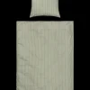 Sjöbo Home Sengesæt 140 x 220 cm - Grøn Stribet| Øvrige Artikler