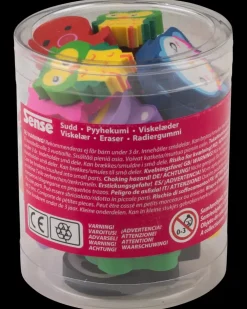 Sense Viskelæder figurer 36-pak| Kontorartikler