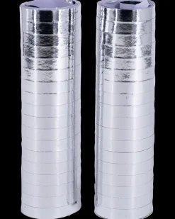 Serpentiner sølv 2-pak| Festartikler|Nytårspynt