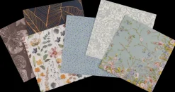 Serviet 33 x 33 cm 20-pak - assorterede motiver| Toiletpapir, Køkkenrulle Og Servietter