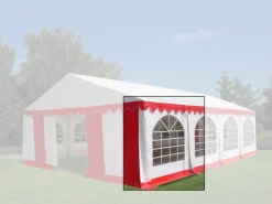 Side 2 x 2 m til PVC Partytelt med vindue| Pavilloner, Partytelte Og Tilbehør