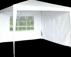 Sidevæg pavillon 2-pak hvid| Pavilloner, Partytelte Og Tilbehør