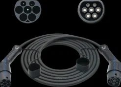 SINOX Ladekabel til elbil - type 2 16A/11kW 5M| Startkabler Og Starthjælp|Batteriladere