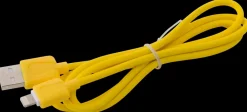 SINOX Lightningkabel 1 meter - gul| Mobiltilbehør