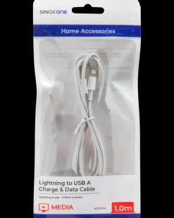 SINOX Lightningkabel 1 meter - hvid| Mobiltilbehør