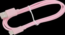 SINOX USB-C kabel 1 meter - pink| Usb-Kabler