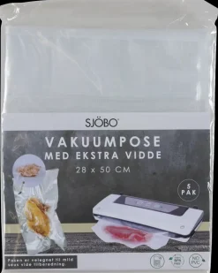 SJÖBO Vakuumpose ekstra vidde 28 x 50 cm 5-pak| Tilbehør Og Reservedele
