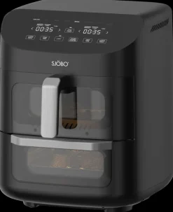 SJÖBO Airfryer 2-i-1 1700 W| Køkkenapparater