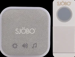 SJÖBO Dørklokke trådløs plug-in med RGB lys| Dørklokker