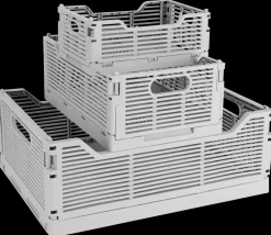 SJÖBO Foldekasse - grå| Opbevaringsbokse Og -Kasser