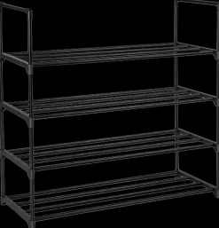 SJÖBO Skoreol med 4 hylder| Garderobe Og Opbevaring