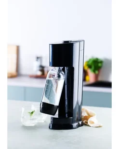 SJÖBO Sodavandsmaskine - sort| Køkkenapparater