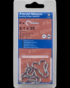 Arvid Nilsson Skruekrog Ø2,1 x 25 mm 8-pak| Kroge Og Ophæng