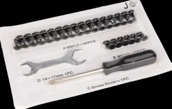 BAKERgrill Skruesæt til gasgrill 42743 + 42744| Reserve- Og Løsdele