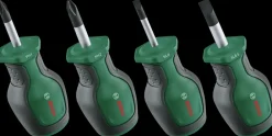 Bosch Skruetrækkersæt kort 4 dele| Skruetrækkere