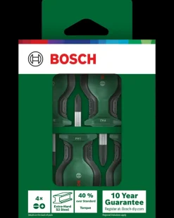 Bosch Skruetrækkersæt kort 4 dele| Skruetrækkere