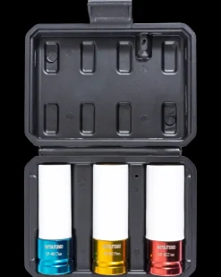 Mitsutomo Slagtoppesæt 1/2" 17-19-21 mm| Topnøglesæt Og Skralder