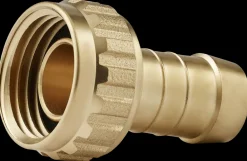 Slangeforskruning 3/4" x 1/2" - messing| Øvrige Vvs-Artikler