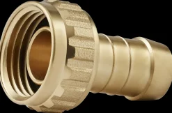 Slangeforskruning 1/2" x 1/2" - messing| Øvrige Vvs-Artikler