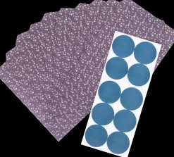 Slikpose med ark og labels - 10 stk.| Festartikler