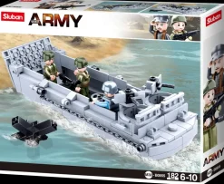 Sluban Army Higgins M38-B0855 - 182 dele| Byggeklodser