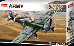 Sluban Army Spitfire M38-B0712 - 290 dele| Byggeklodser