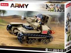 Sluban Army Tank M38-B0709 - 183 dele| Byggeklodser
