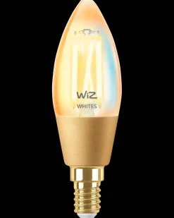 WiZ Smart LED-pære 4,9W E14 C35 Amber| Led-Pærer