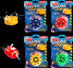 Snurretop med lys| Øvrigt Legetøj