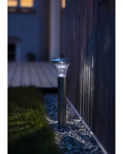 Solcellelampe med LED H. 64 cm| Solcellelamper