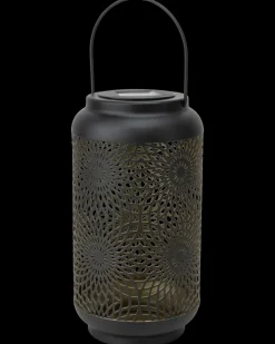 Adano Solcellelanterne H. 28 cm blomst| Solcellelamper