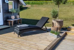 Solvogn polyrattan med hynde| Solvogne