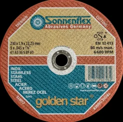 Sonnenflex skæreskive Ø230 x 1,9 mm| Skære- Og Slibeskiver