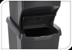 Sorteringskasser 22 liter 3-pak - sort| Opbevaringsbokse Og -Kasser