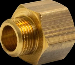 Spidsmuffe 1/2'' x 3/8'' - messing| Rør Og Fittings